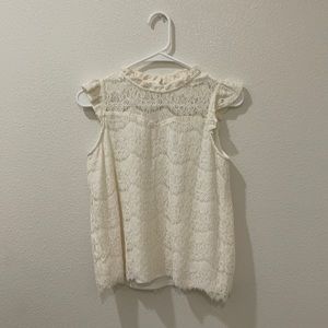 White Lace Blouse